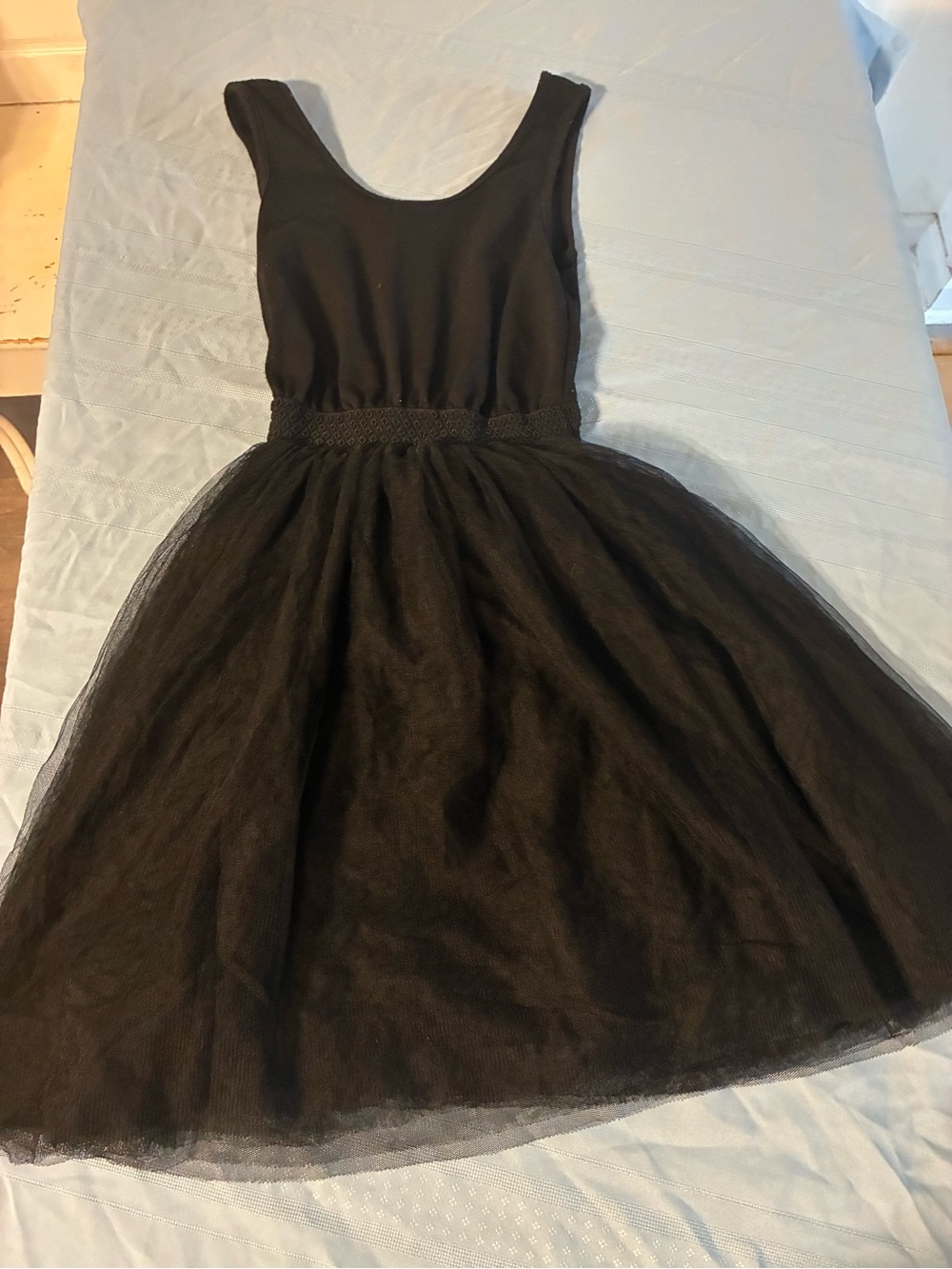 Women’s XS Black Tulle Dress